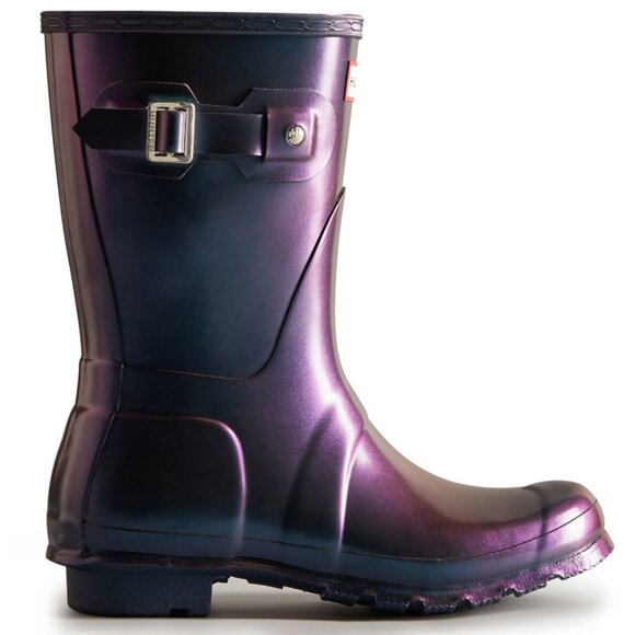 $180 HUNTER Nebula Original Shorty Rain Boot WATERPROOF SNOW WINER 9 (G10) - Picture 1 of 8
